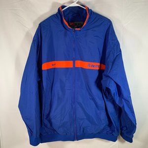 Nike Team Florida Gators Windbreaker Jacket Full Zip Mesh Lining Vented Mens XXL